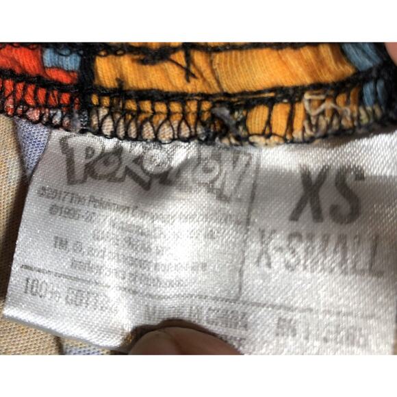 Pokemon Charmander Charmeleon Charizard Evolution PJ Lounge Pants Mens Sz XS - Picture 4 of 8